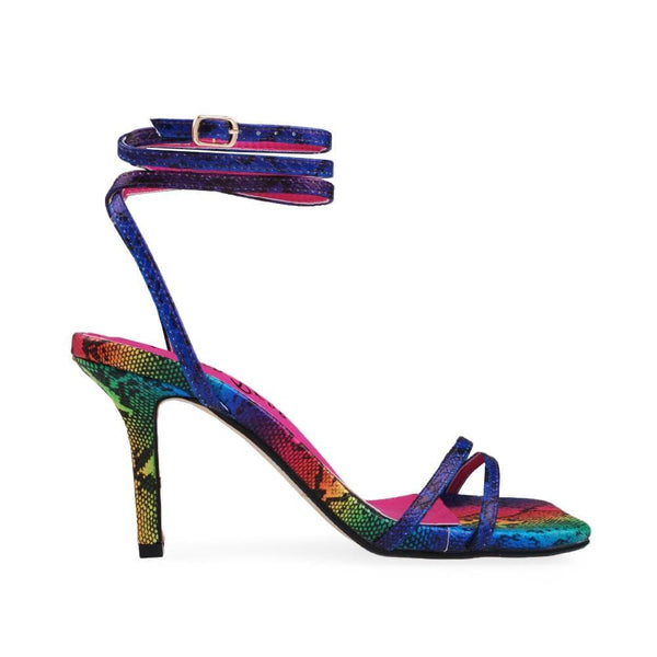 privileged by j.c. dossier Eleonora Rainbow Strappy Heel