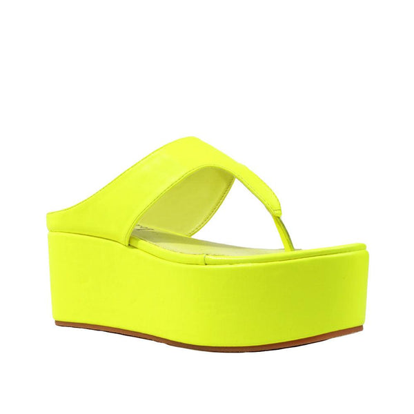 Privileged By J.c. Dossier Elexi Neon Platform Slip-On