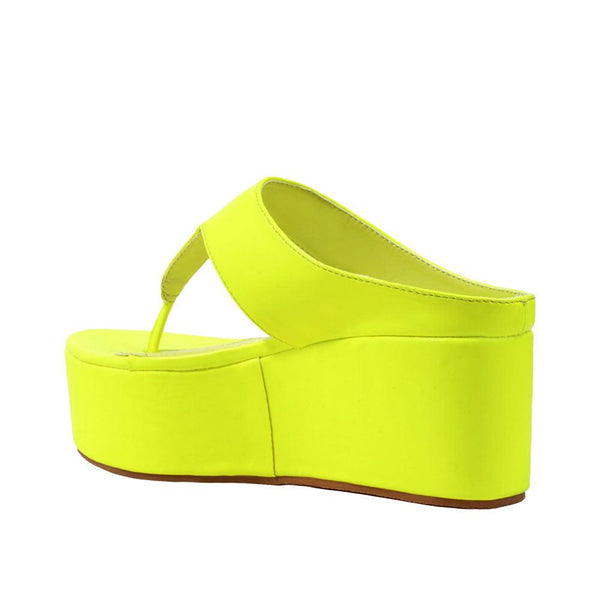 Privileged By J.c. Dossier Elexi Neon Platform Slip-On