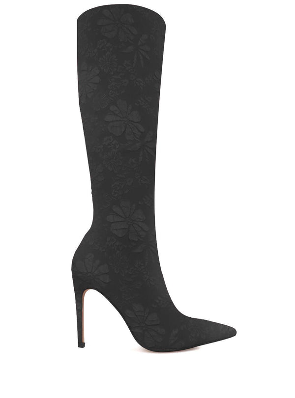 privileged by j.c. dossier Ester Black Vegan Ankle Boot