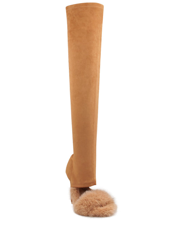 Privileged By J.c. Dossier Everlynn Vegan Suede Boot - Bold & Luxurious