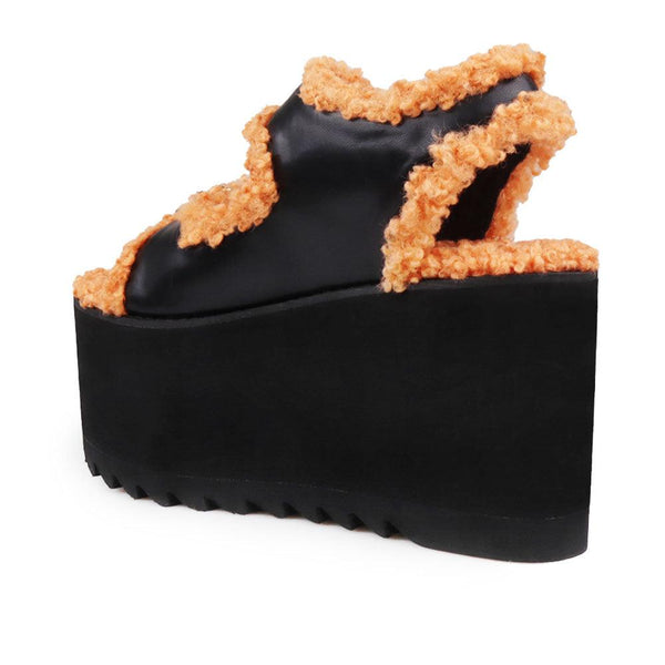 Privileged By J.c. Dossier Firefly Orange Fuzzy Platform
