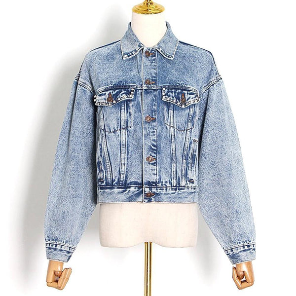 Privileged By J.c. Dossier Frinjar Heart Fringe Denim Jacket