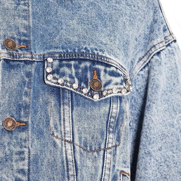 Privileged By J.c. Dossier Frinjar Heart Fringe Denim Jacket