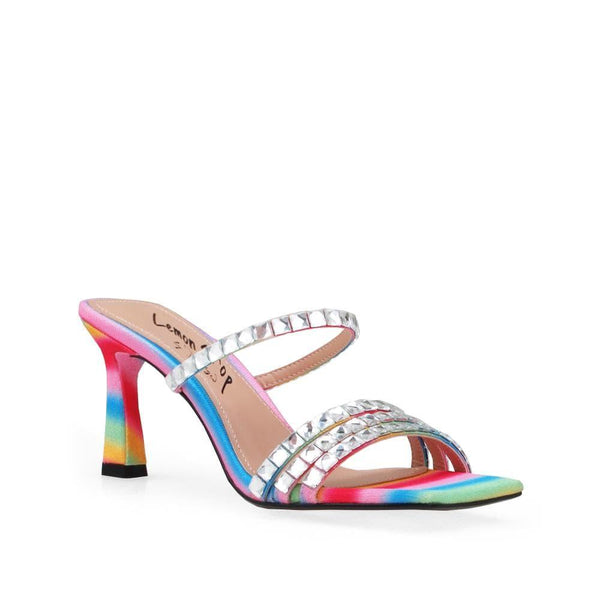 Privileged By J.c. Dossier Graydon Rhinestone Strappy Heel - Bold & Trendy