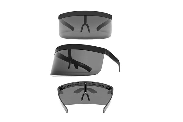 Privileged By J.c. Dossier Guardant Neon Shield Sunglasses