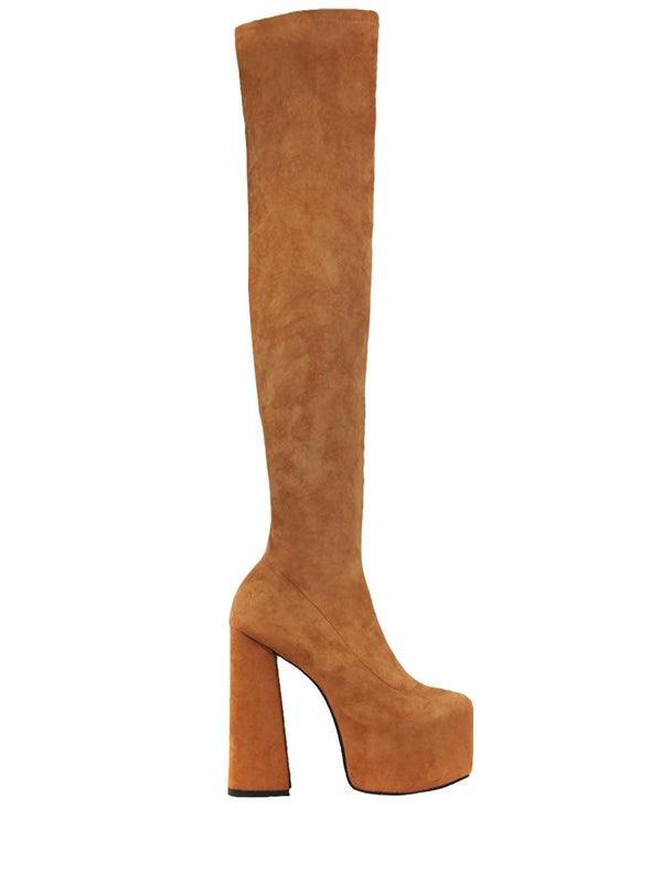 privileged by j.c. dossier Havasu Vegan Suede Platform Boots