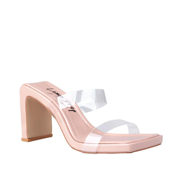 Privileged By J.c. Dossier Jasper Pink Platform Heels