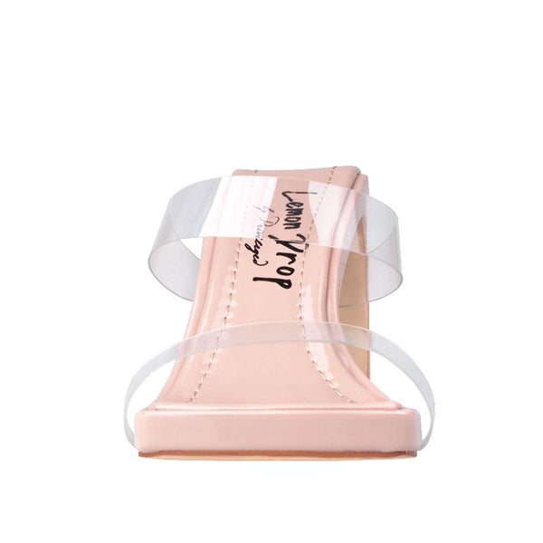 Privileged By J.c. Dossier Jasper Pink Platform Heels