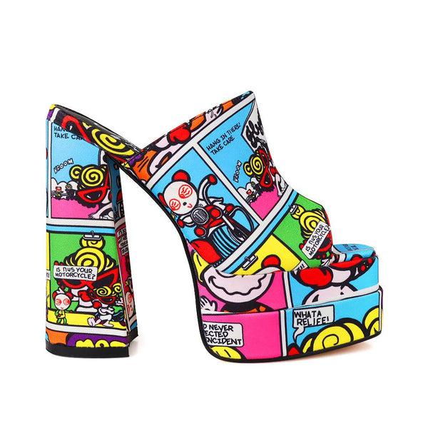 privileged by j.c. dossier Jayra Platform Sandal - Bold Colors