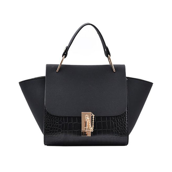 Privileged By J.c. Dossier Jenesis Brown Vegan Leather Handbag