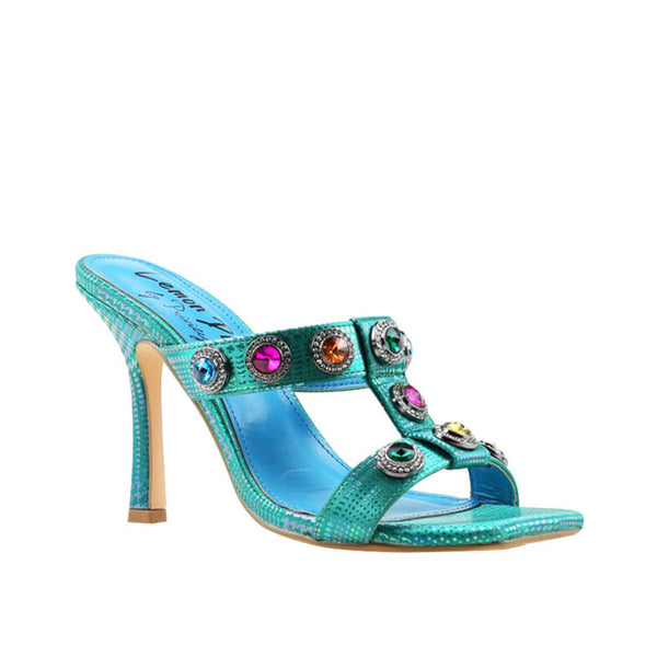 Privileged By J.c. Dossier Josephus Jeweled Gold Heels