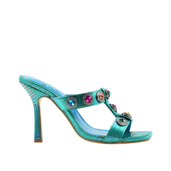 privileged by j.c. dossier Josephus Jeweled Gold Heels