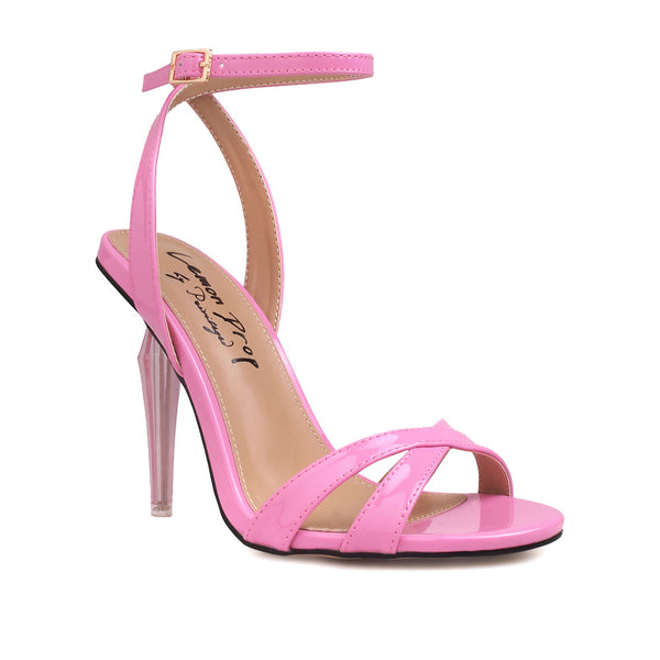 Privileged By J.c. Dossier Karinda Pink Sculpted Heel