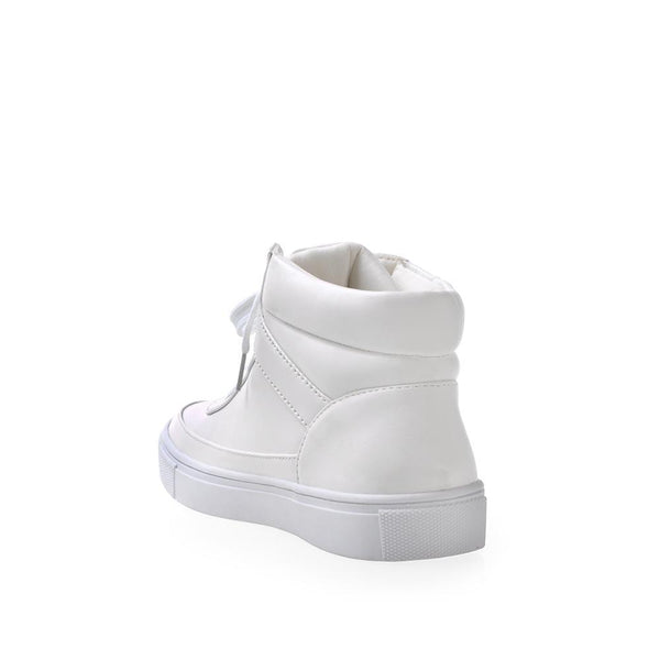 Privileged By J.c. Dossier Kimi White High-Top Sneakers