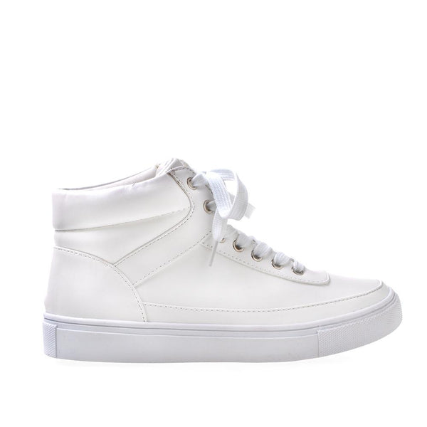 privileged by j.c. dossier Kimi White High-Top Sneakers