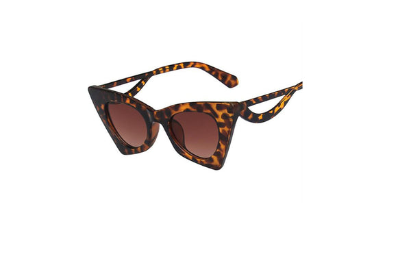 Privileged By J.c. Dossier Kitty Sunnies Purple Cat-Eye Sunglasses