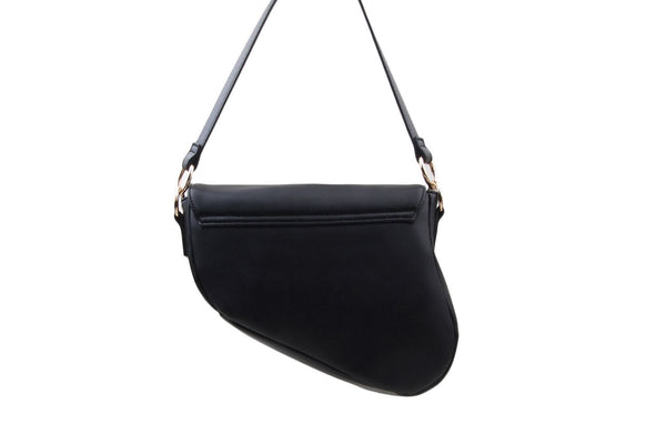 Privileged By J.c. Dossier Kona Tilted Black Handbag