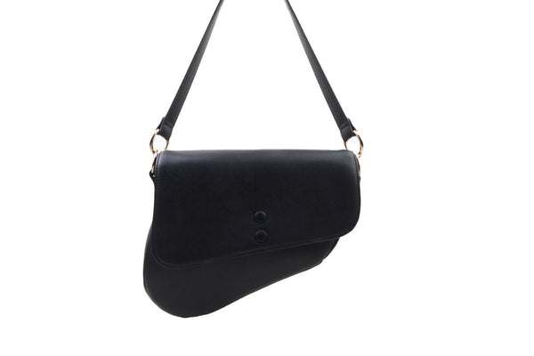 privileged by j.c. dossier Kona Tilted Black Handbag