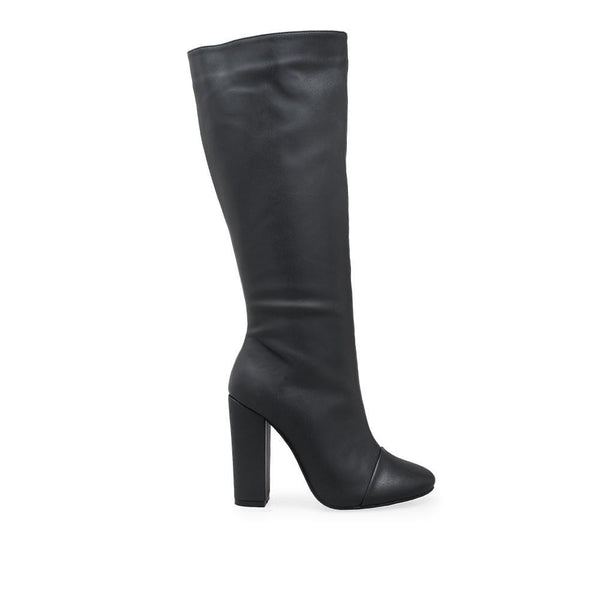 privileged by j.c. dossier Kroller Black Knee-High Boots
