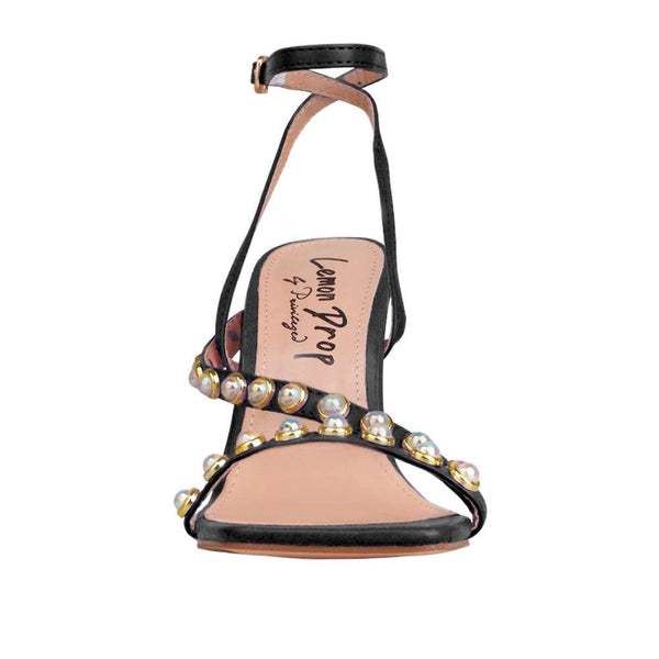 Privileged By J.c. Dossier Lachary Black Studded Heel