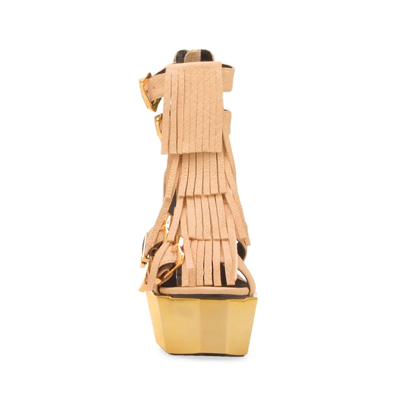 Privileged By J.c. Dossier Laguna Nude Platform Heel - Bold & Glam