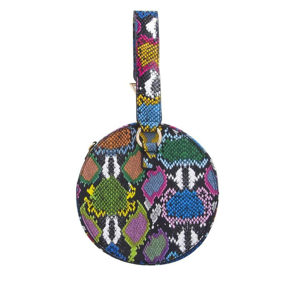 Privileged By J.c. Dossier Lemon Drop Cupid Circle Bag - Bold Multicolor
