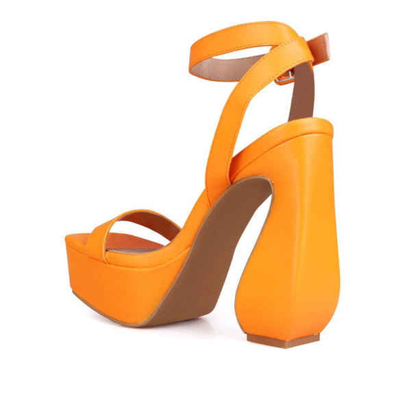 Privileged By J.c. Dossier Lorio Black Platform Heels