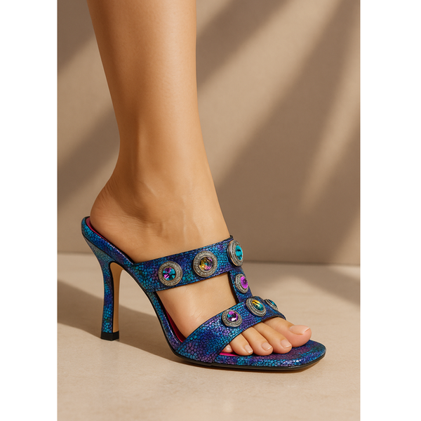 Privileged By J.c. Dossier Luculus Black Sculptural Heel