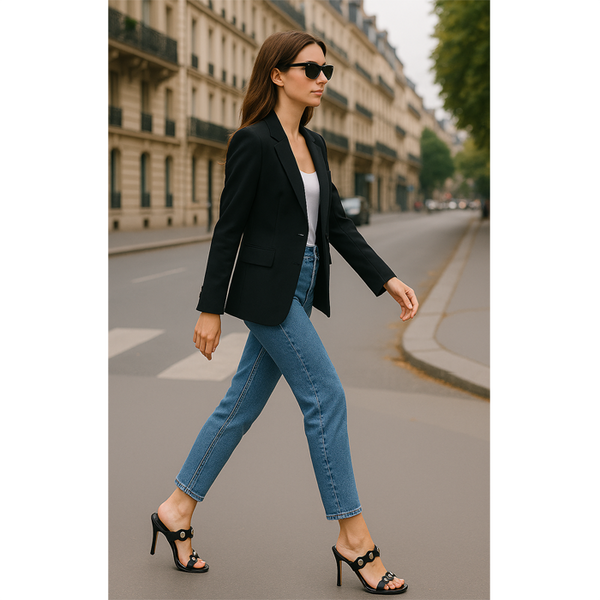 Privileged By J.c. Dossier Luculus Black Sculptural Heel