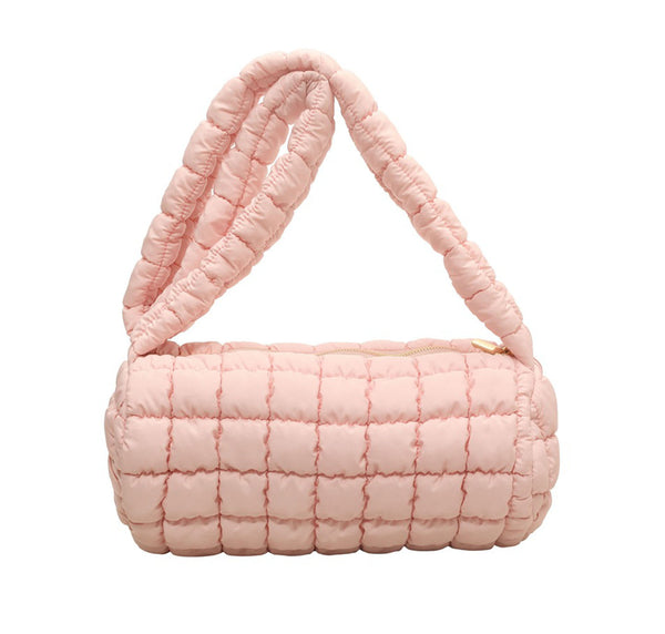 Privileged By J.c. Dossier Marcelle Puffy Yellow Handbag