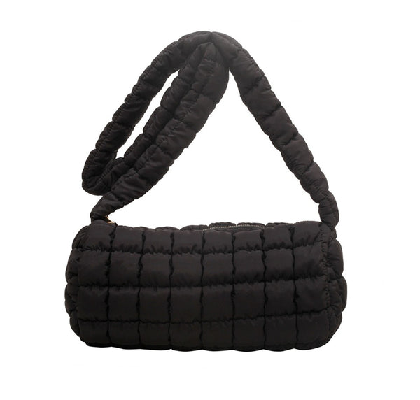 privileged by j.c. dossier Marcelle Puffy Yellow Handbag