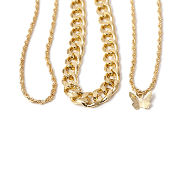 Privileged By J.c. Dossier Mariposa Butterfly Charm Anklet