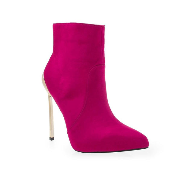 Privileged By J.c. Dossier Matteo Pink Vegan Leather Heels