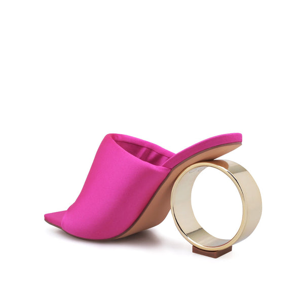 Privileged By J.c. Dossier Mishkin Pink Sculptural Heels
