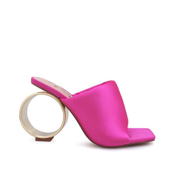 privileged by j.c. dossier Mishkin Pink Sculptural Heels