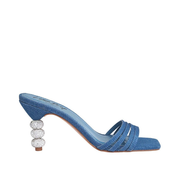 privileged by j.c. dossier Monica Blue Rhinestone Heels