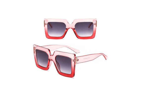 Privileged By J.c. Dossier Nostalgia Sunnies Orange Sunglasses