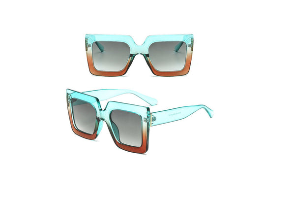 Privileged By J.c. Dossier Nostalgia Sunnies Orange Sunglasses