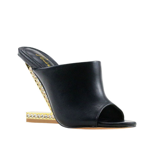 Privileged By J.c. Dossier Orlia Orange Heel – Bold Statement Shoe