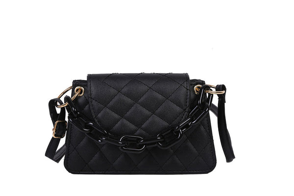 Privileged By J.c. Dossier Ornate Chain Stitch Yellow Purse