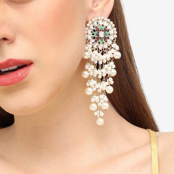 Privileged By J.c. Dossier Pearlz Statement Pearl Earrings