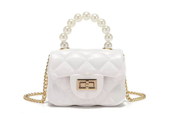Privileged By J.c. Dossier Perla Mint Jelly Mini Purse