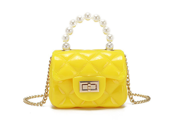 Privileged By J.c. Dossier Perla Mint Jelly Mini Purse