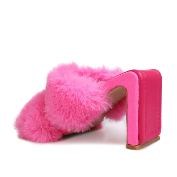 Privileged By J.c. Dossier Arlet Pink Platform Mule