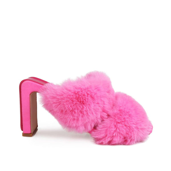 privileged by j.c. dossier Arlet Pink Platform Mule