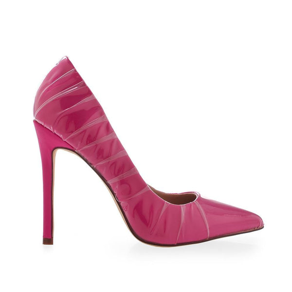 privileged by j.c. dossier Axis Pink Patent Pump