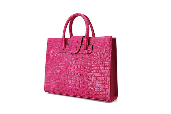 privileged by j.c. dossier Bold Pink Vertar Handbag