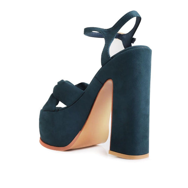 Privileged By J.c. Dossier Eamon Teal Platform Heel