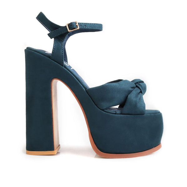 privileged by j.c. dossier Eamon Teal Platform Heel